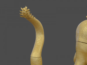 king ghidorah headphones holder 3D 프린트 모델