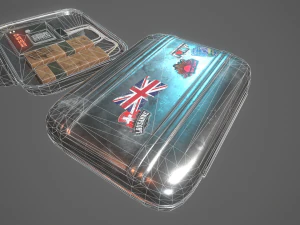 briefcase c4 bomb 3D Model