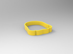 cookie cutter minions pack 3D 모델