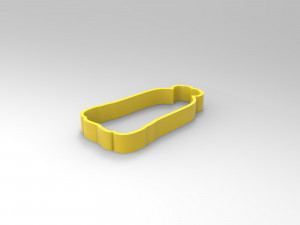 cookie cutter minions pack 3D 모델