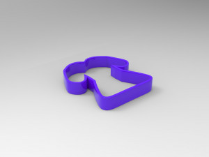 cookie cutter minions pack 3D 모델