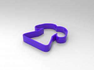 cookie cutter minions pack 3D 모델