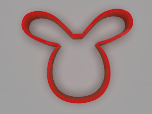 cookie cutter unicorns and rabbit pack 3D 모델