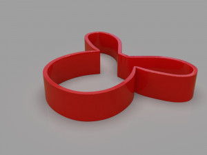 cookie cutter unicorns and rabbit pack 3D 모델