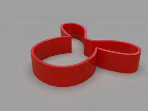 cookie cutter unicorns and rabbit pack 3D Model