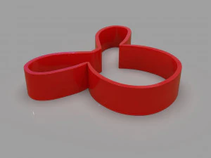 cookie cutter unicorns and rabbit pack 3D Model
