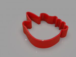 cookie cutter unicorns and rabbit pack 3D 모델