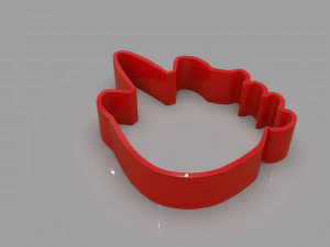 cookie cutter unicorns and rabbit pack 3D Model