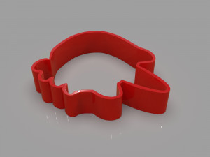 cookie cutter unicorns and rabbit pack 3D 모델