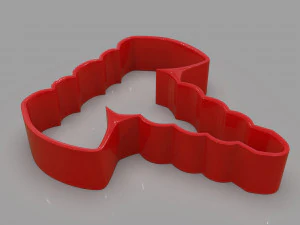 cookie cutter unicorns and rabbit pack 3D Model