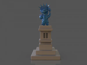 sour patch kid liberty 3D Model