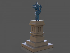 sour patch kid liberty Model 3D