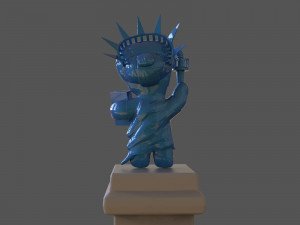 sour patch kid liberty Model 3D