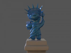 sour patch kid liberty 3D Model
