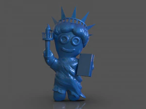 sour patch kid liberty 3D Model