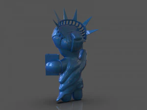 sour patch kid liberty 3D Model