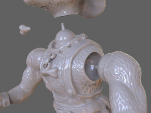 tmnt hot spot articulated toy with accessories 3D Baskı Modeli