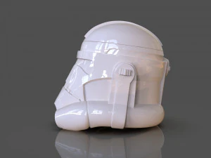 clone trooper helmet vase 3D Print Model