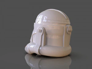 clone trooper helmet vase 3D Print Model