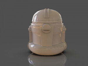 clone trooper helmet vase Model Cetak 3D