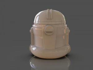 clone trooper helmet vase 3D Print Model