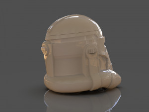 clone trooper helmet vase Model Cetak 3D