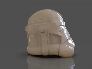 clone trooper helmet vase 3D Print Model