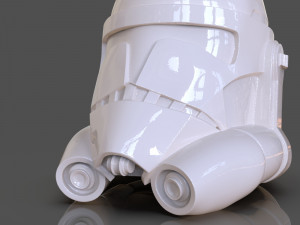 clone trooper helmet vase Model Cetak 3D