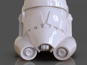 clone trooper helmet vase Model Cetak 3D