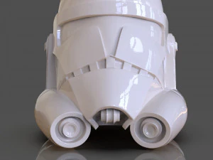 clone trooper helmet vase 3D Print Model