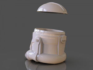 clone trooper helmet vase Model Cetak 3D