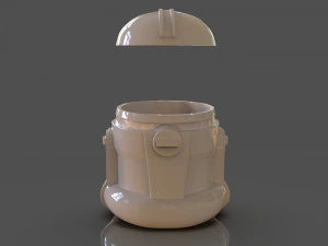 clone trooper helmet vase 3D Print Model