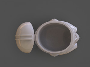 clone trooper helmet vase Model Cetak 3D
