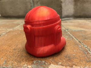 clone trooper helmet vase Model Cetak 3D