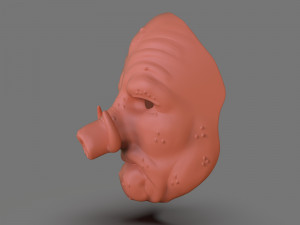wookalar mask Modello di stampa 3D