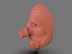 乌卡拉面具 3D 打印模型