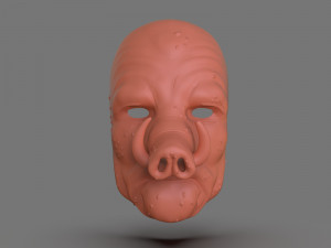 wookalar mask Modello di stampa 3D