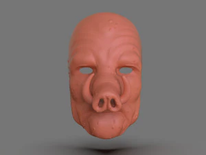 乌卡拉面具 3D 打印模型