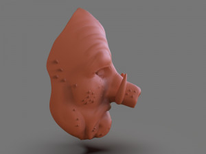 wookalar mask Modello di stampa 3D