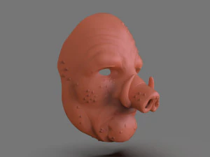 乌卡拉面具 3D 打印模型