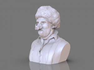 wookalar bust 3Dプリントモデル