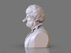 wookalar bust 3Dプリントモデル
