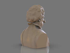 wookalar bust 3Dプリントモデル