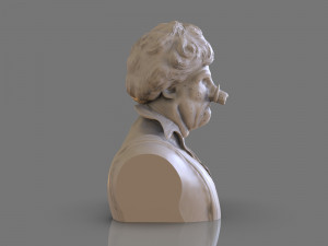 wookalar bust 3Dプリントモデル