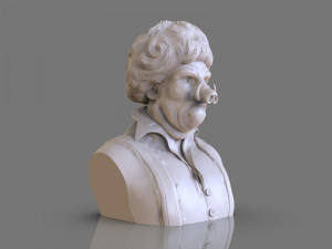 wookalar bust 3Dプリントモデル