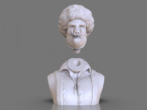 wookalar bust 3Dプリントモデル