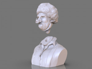 wookalar bust 3Dプリントモデル