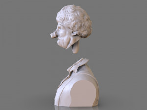 wookalar bust 3Dプリントモデル