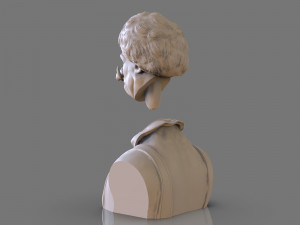 wookalar bust 3Dプリントモデル