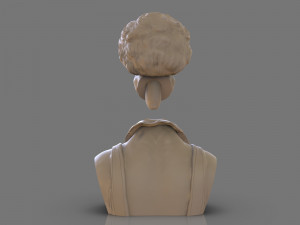wookalar bust 3Dプリントモデル